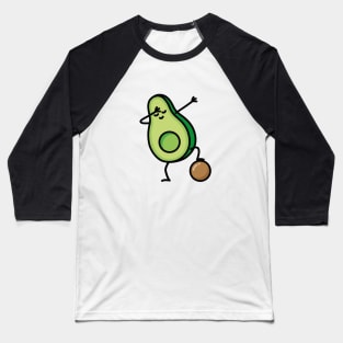 Dab dabbing avocado football football player keto Baseball T-Shirt